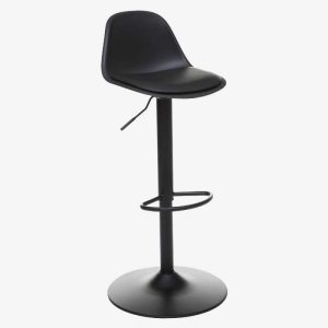 Vue de trois-quarts du tabouret AIKO
