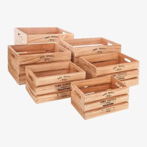 FACTORY set 6 cagettes