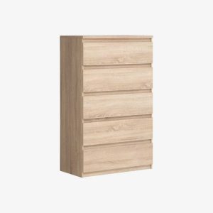 Vue de trois-quarts du chiffonier FELSEA