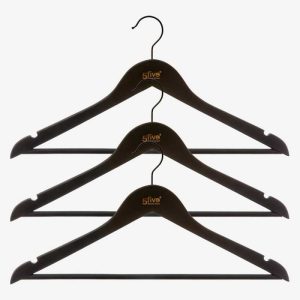 RUBBER set de 3 cintres