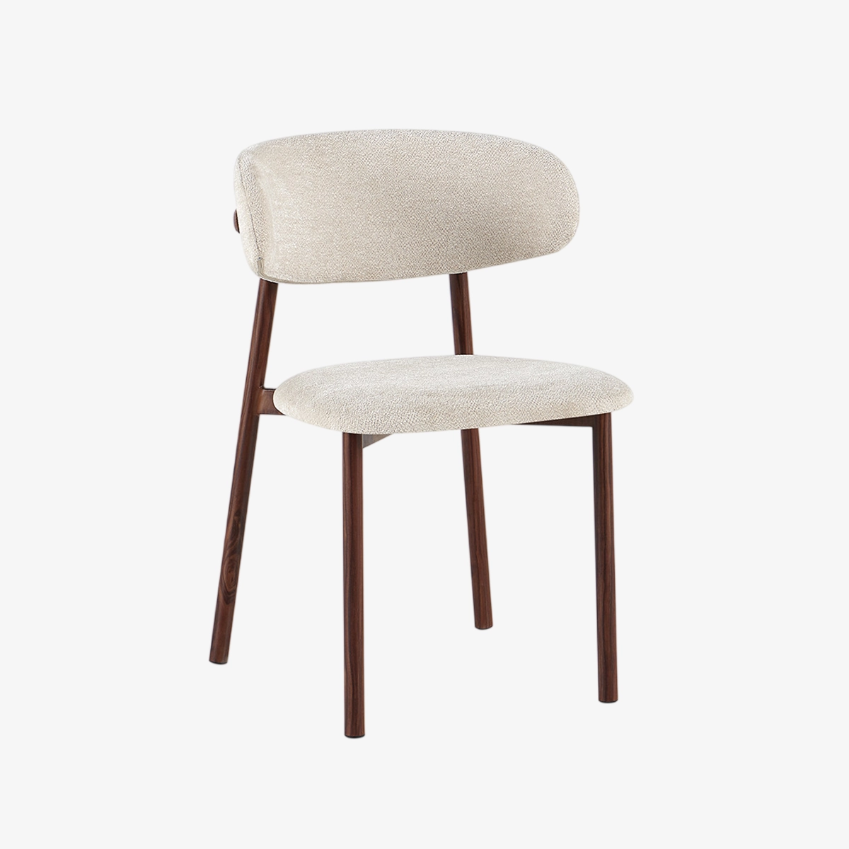 ROSAE Chaise pieds noyer
